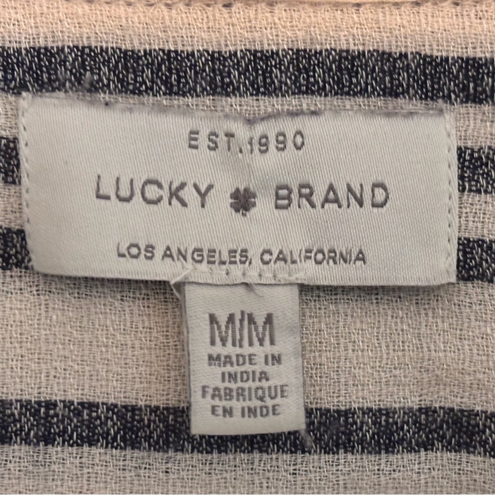 Striped Button-Up Blouse - image 7